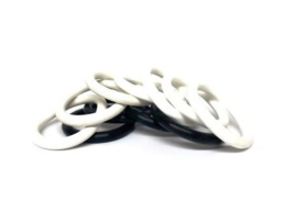 Rubber Ring White 3/16" (new)