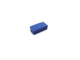Rubber Pad Blauw 1/2" x 1" x 1/4" (nieuw)