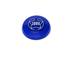 Popbumper Cap Mushroom Blauw 1000 (nos)