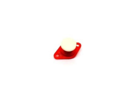 Rollover Button Wit Plastic Housing (gebruikt)