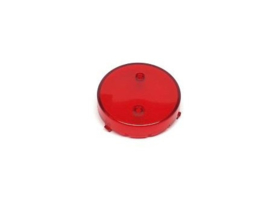 Popbumper Cap Snap In Red Transparent With Holes (new)