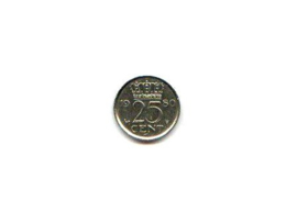 0,25 Gulden (gebruikt)