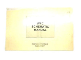 Schematic Manual WPC 1994 (gebruikt)