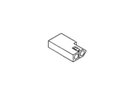 Molex Connector Female 0,062" 2 Pin (new)