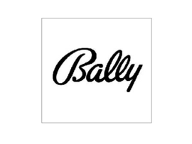 Coin Entry Decal Bally Logo Black (new)