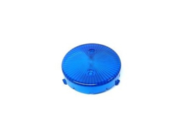 Popbumper Cap Snap In Blauw Transparant Met Gaten (nieuw)