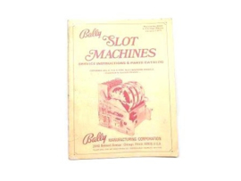 Manual Bally Slot Machines 02 (used)