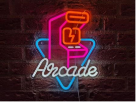 Game Room Led Neon Sign "Arcade" (nieuw) 01