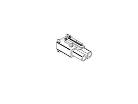 Molex Connector Female 0,093" 2 Pin (new)