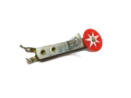 Target Round Red With Silver Star (used) TA010