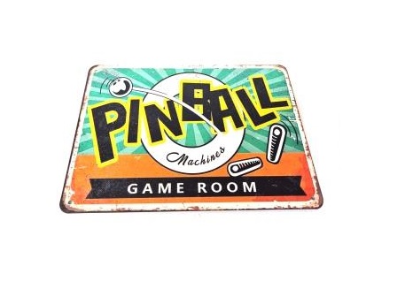 Game Room Sign "Pinball" (nieuw) 05