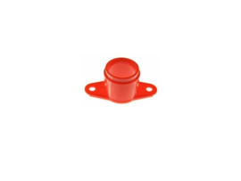 Cabinet Button Housing Red C-904 (new)