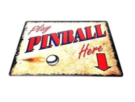 Game Room Sign "Pinball" (new) 02