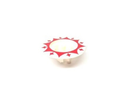 Popbumper Body Wit / Rood Gottlieb A-10436 (nieuw)