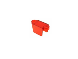 Lane Guide Transparant Rood 1-3/4" (nieuw)