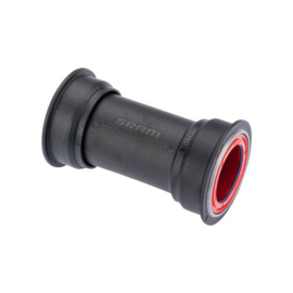 Sram Trapas Adapter Keramisch BB386 DUB 86.5mm - Zwart/Rood