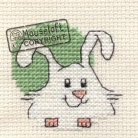 Borduurpakket rabbit - Mouseloft