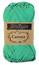 Garen catona 241 parrot green - 50 gram Scheepjes