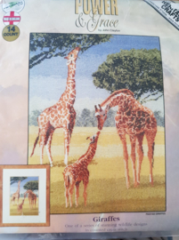 Borduurpakket giraffes - Power & Grace