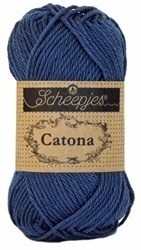 Garen catona 164 light navy - 50 gram Scheepjes