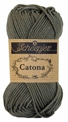 Garen catona 387  dark olive - 50 gram Scheepjes