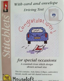 Borduurpakket driving test - Mouseloft