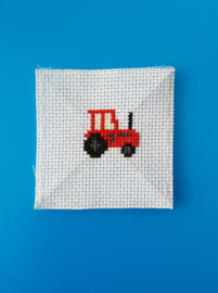 Borduurpakket tractor - LielDesign