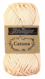 Garen Catona 255 nude - 10 en 50 gram (huidskleur) Scheepjes