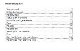 Borduurpatronenboekje digitaal met Paaspatronen - LielDesign