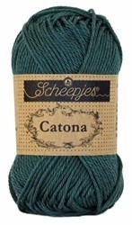 Garen catona 244 spruce - 50 gram Scheepjes