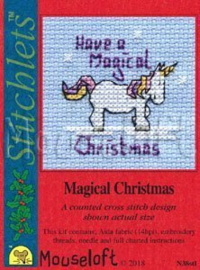Borduurpakket magical Christmas - Mouseloft