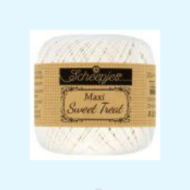 Scheepjes maxi sweet treat 105 bridal white - 25 gram