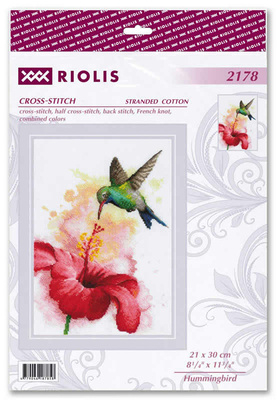 Borduurpakket hummingbird - Riolis