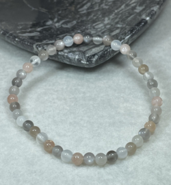 Kralen Armband Maansteen mix