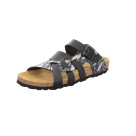 Longo Dames Slipper Pisa Zwart 11194.36