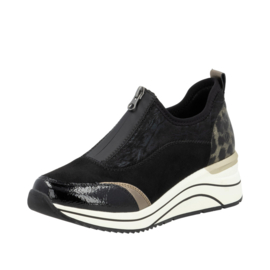 Remonte Schoen Zwart met Beige D0T08.02