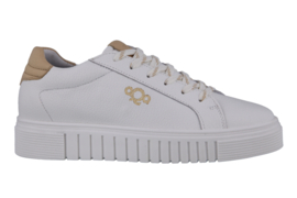 AQA Sneaker Wit/Beige A8521.B25.A16