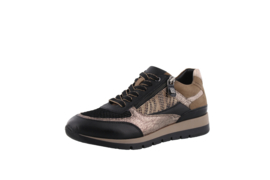 Helioform Sneaker Zwart met Goud 281.002.0350