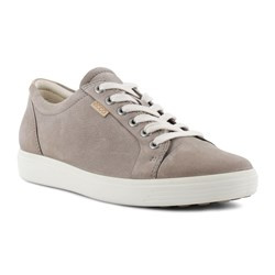 Ecco Dames Sneaker Taupe/Grijs 430003