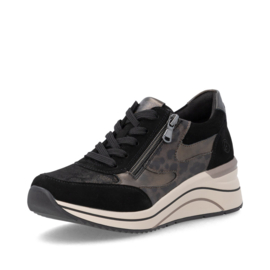 Remonte Sneaker Zwart/Bruin D0T23.03