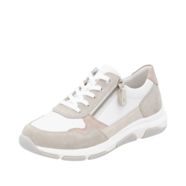 Remonte Sneaker Wit-Beige-Rose D1S03.81