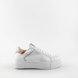 AQA Sneaker Wit met kleurtjes A8295