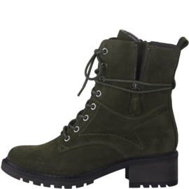 Jana Veterlaarsje Groen Nubuck 25218