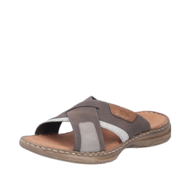 Rieker Heren Slipper Bruin 21491.25