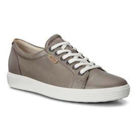 Ecco Dames Sneaker Taupe Brons 430003