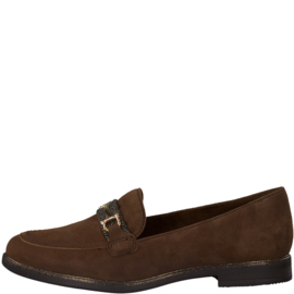 Jana Instapschoen Bruin Nubuck 24201