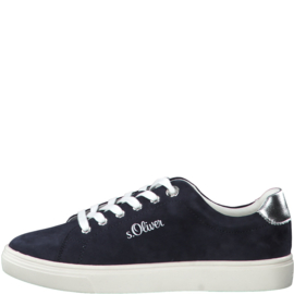 s.Oliver Dames Sneaker Donkerblauw 23660