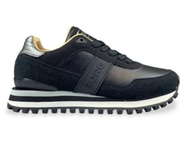 Bjorn Borg Dames Sneaker Zwart met zilver R2010