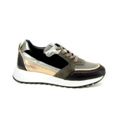 AQA Sneaker Groen-Goud-Zwart A8615.A46.B48