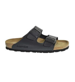 Rohde Heren 2-banden Slipper Zwart 5920.90